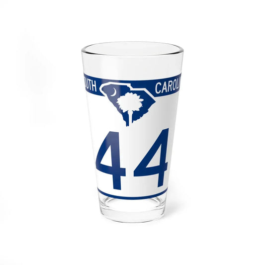 South Carolina 44 (South Carolina) (Road Sign) Pint Glass 16oz 16oz - Go Mug Yourself