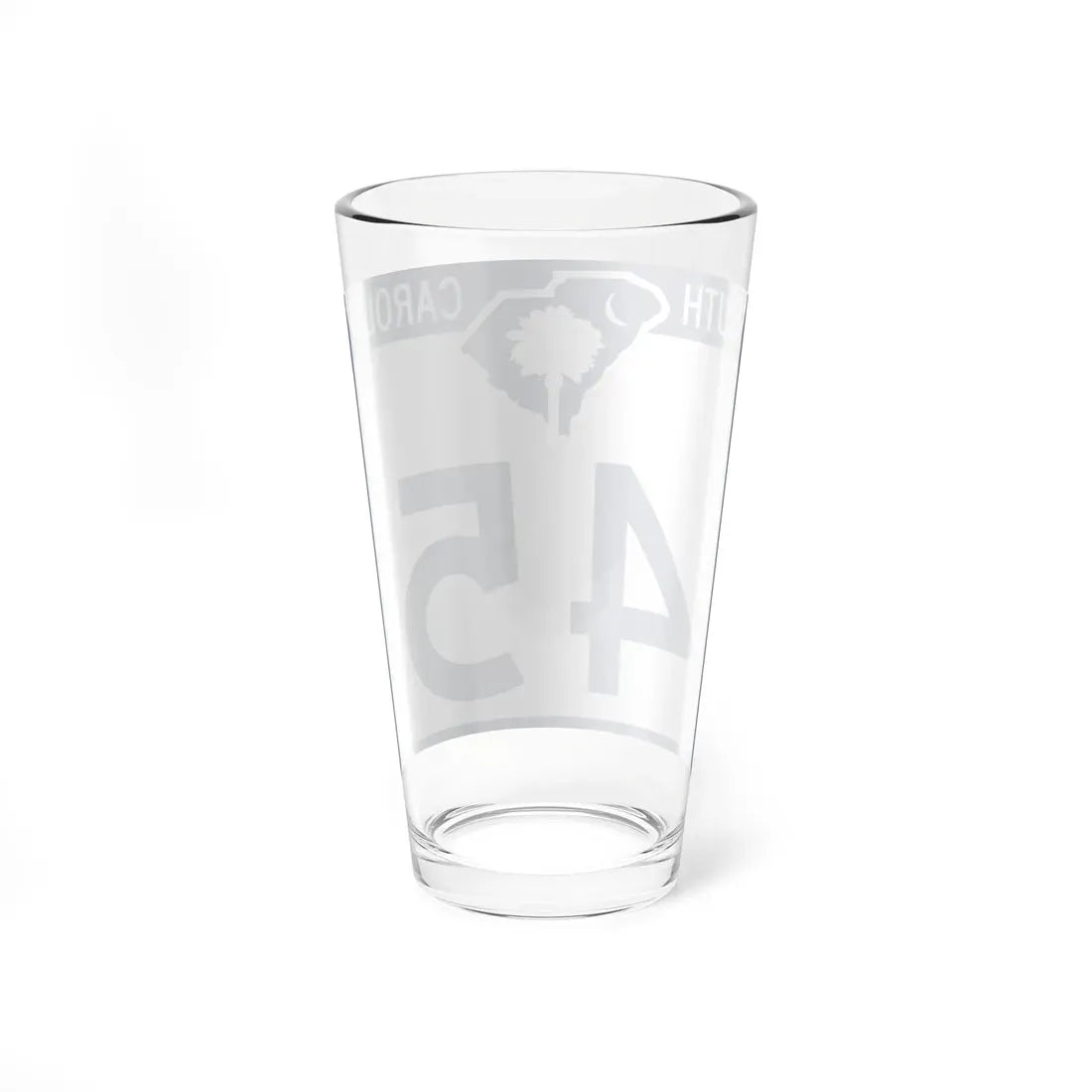 South Carolina 45 (South Carolina) (Road Sign) Pint Glass 16oz - Go Mug Yourself