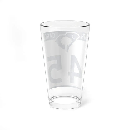 South Carolina 45 (South Carolina) (Road Sign) Pint Glass 16oz - Go Mug Yourself