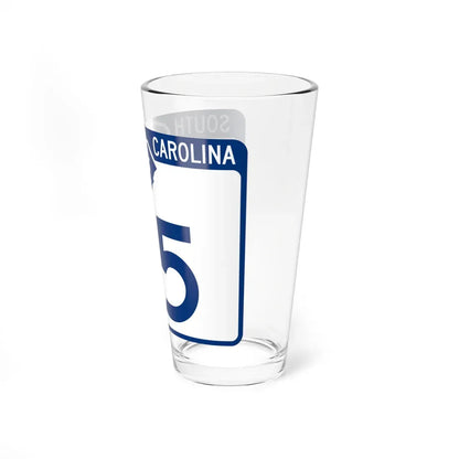South Carolina 45 (South Carolina) (Road Sign) Pint Glass 16oz - Go Mug Yourself