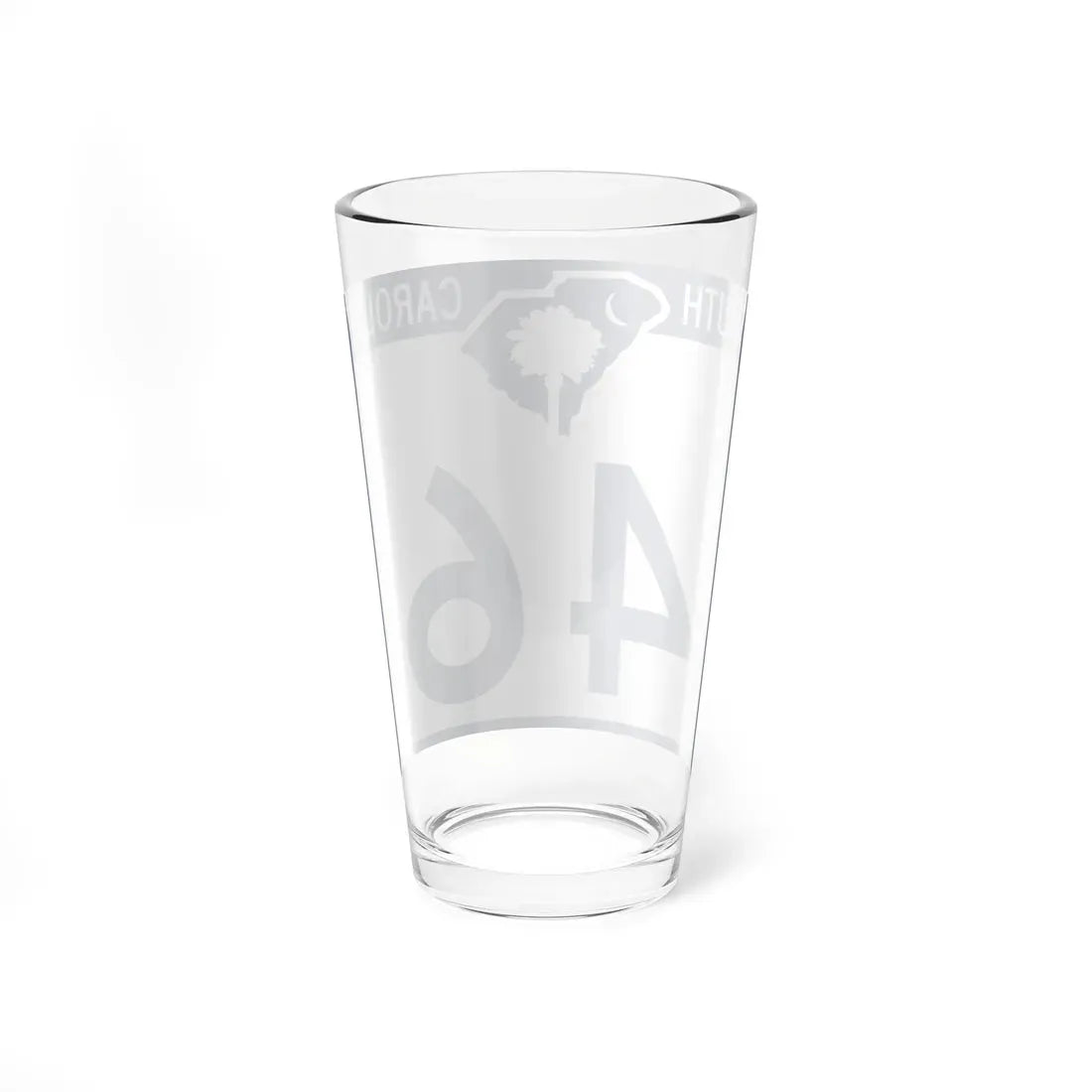 South Carolina 46 (South Carolina) (Road Sign) Pint Glass 16oz - Go Mug Yourself