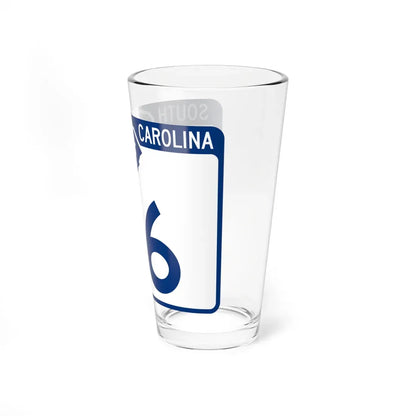 South Carolina 46 (South Carolina) (Road Sign) Pint Glass 16oz - Go Mug Yourself