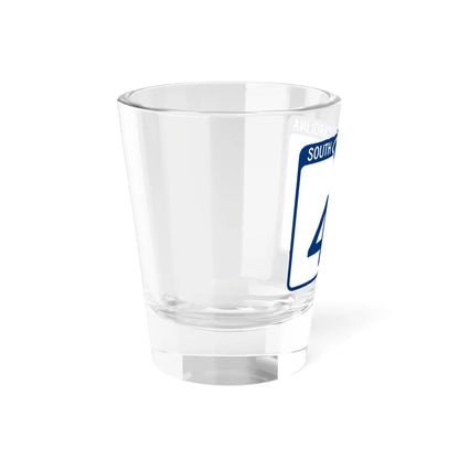 South Carolina 46 (South Carolina) (Road Sign) Shot Glass 1.5oz - Go Mug Yourself
