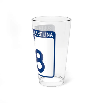 South Carolina 48 (South Carolina) (Road Sign) Pint Glass 16oz - Go Mug Yourself