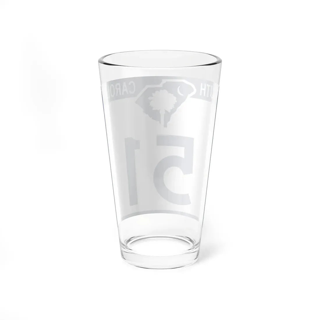 South Carolina 51 (South Carolina) (Road Sign) Pint Glass 16oz - Go Mug Yourself