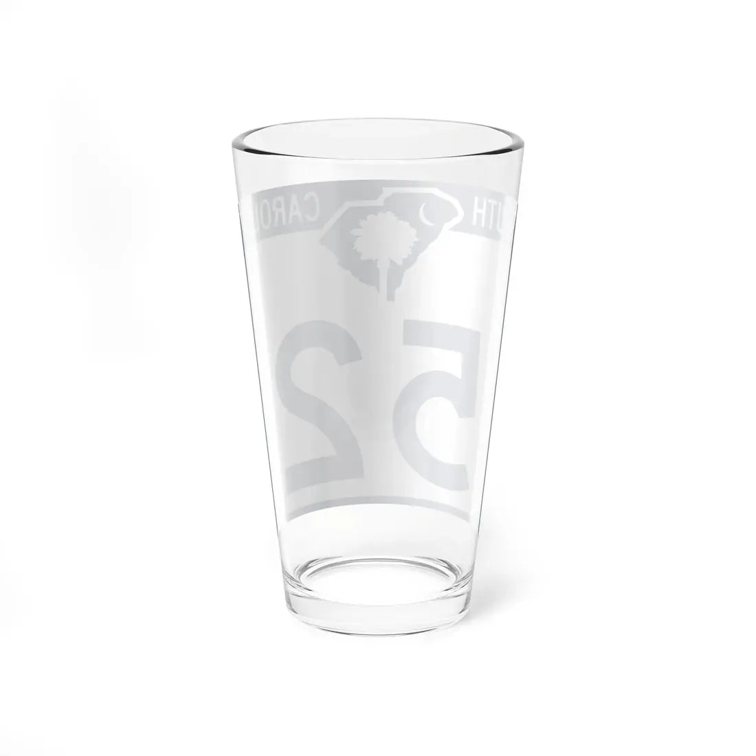 South Carolina 52 (South Carolina) (Road Sign) Pint Glass 16oz - Go Mug Yourself