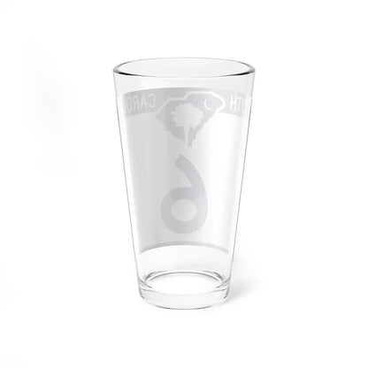 South Carolina 6 (South Carolina) (Road Sign) Pint Glass 16oz - Go Mug Yourself