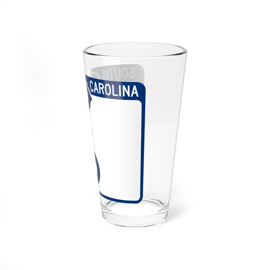 South Carolina 6 (South Carolina) (Road Sign) Pint Glass 16oz - Go Mug Yourself