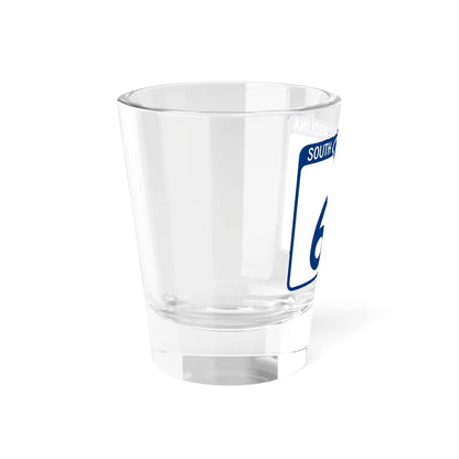 South Carolina 60 (South Carolina) (Road Sign) Shot Glass 1.5oz - Go Mug Yourself