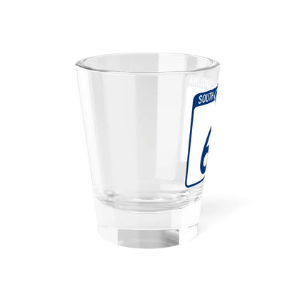 South Carolina 65 (South Carolina) (Road Sign) Shot Glass 1.5oz - Go Mug Yourself