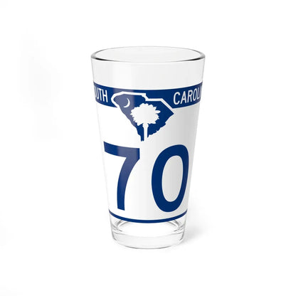 South Carolina 70 (South Carolina) (Road Sign) Pint Glass 16oz 16oz - Go Mug Yourself