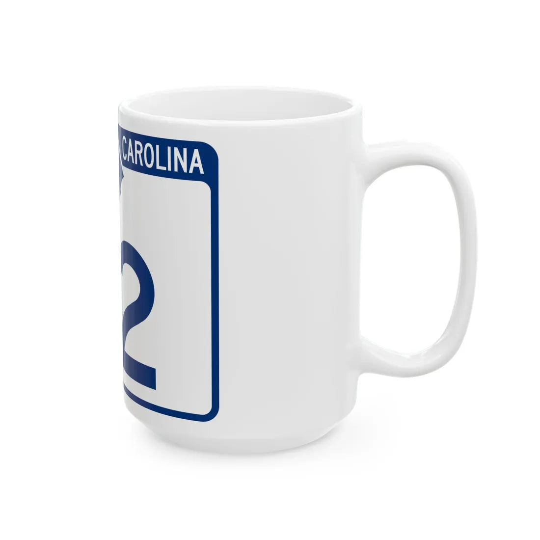 South Carolina 72 (South Carolina) (Road Sign) White Coffee Mug - Go Mug Yourself
