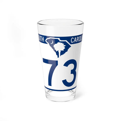South Carolina 73 (South Carolina) (Road Sign) Pint Glass 16oz 16oz - Go Mug Yourself