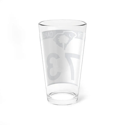 South Carolina 73 (South Carolina) (Road Sign) Pint Glass 16oz - Go Mug Yourself