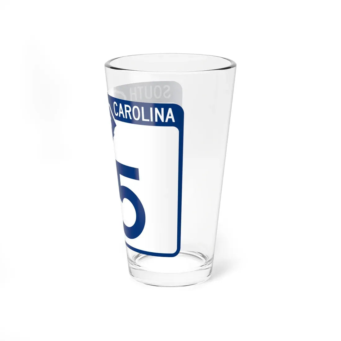 South Carolina 75 (South Carolina) (Road Sign) Pint Glass 16oz - Go Mug Yourself
