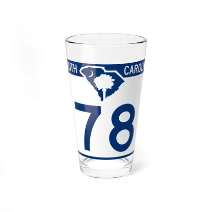 South Carolina 78 (South Carolina) (Road Sign) Pint Glass 16oz 16oz - Go Mug Yourself