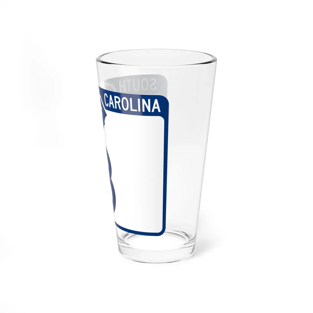 South Carolina 8 (South Carolina) (Road Sign) Pint Glass 16oz - Go Mug Yourself
