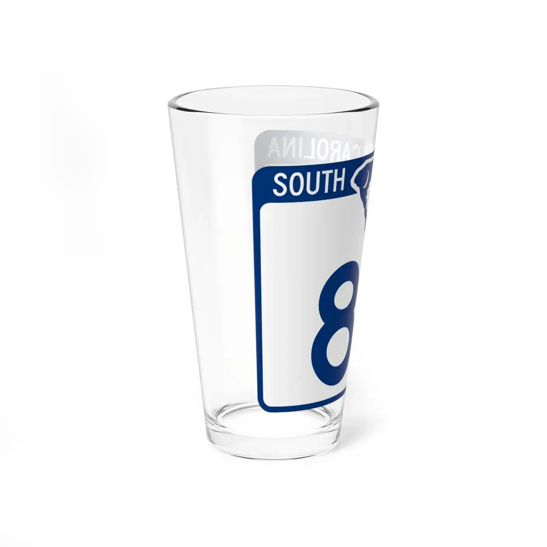 South Carolina 83 (South Carolina) (Road Sign) Pint Glass 16oz - Go Mug Yourself