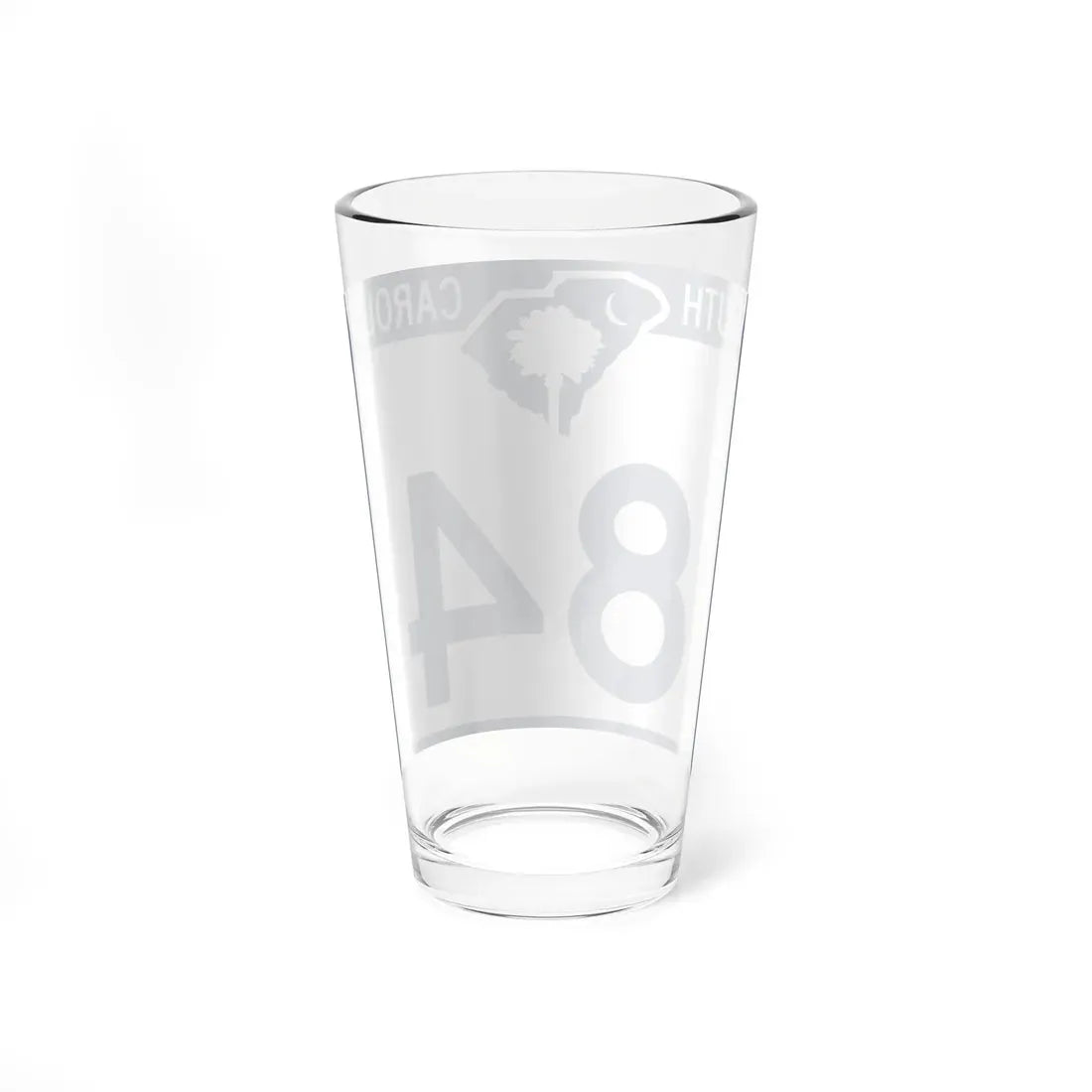 South Carolina 84 (South Carolina) (Road Sign) Pint Glass 16oz - Go Mug Yourself