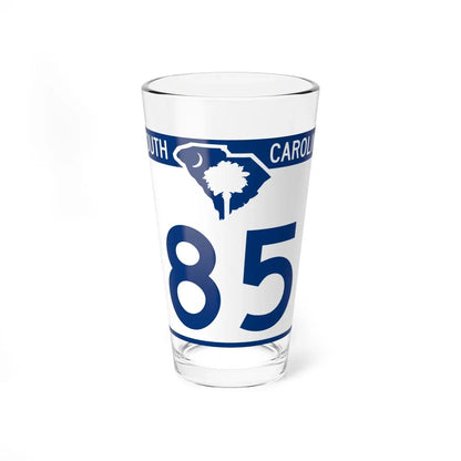 South Carolina 85 (South Carolina) (Road Sign) Pint Glass 16oz 16oz - Go Mug Yourself