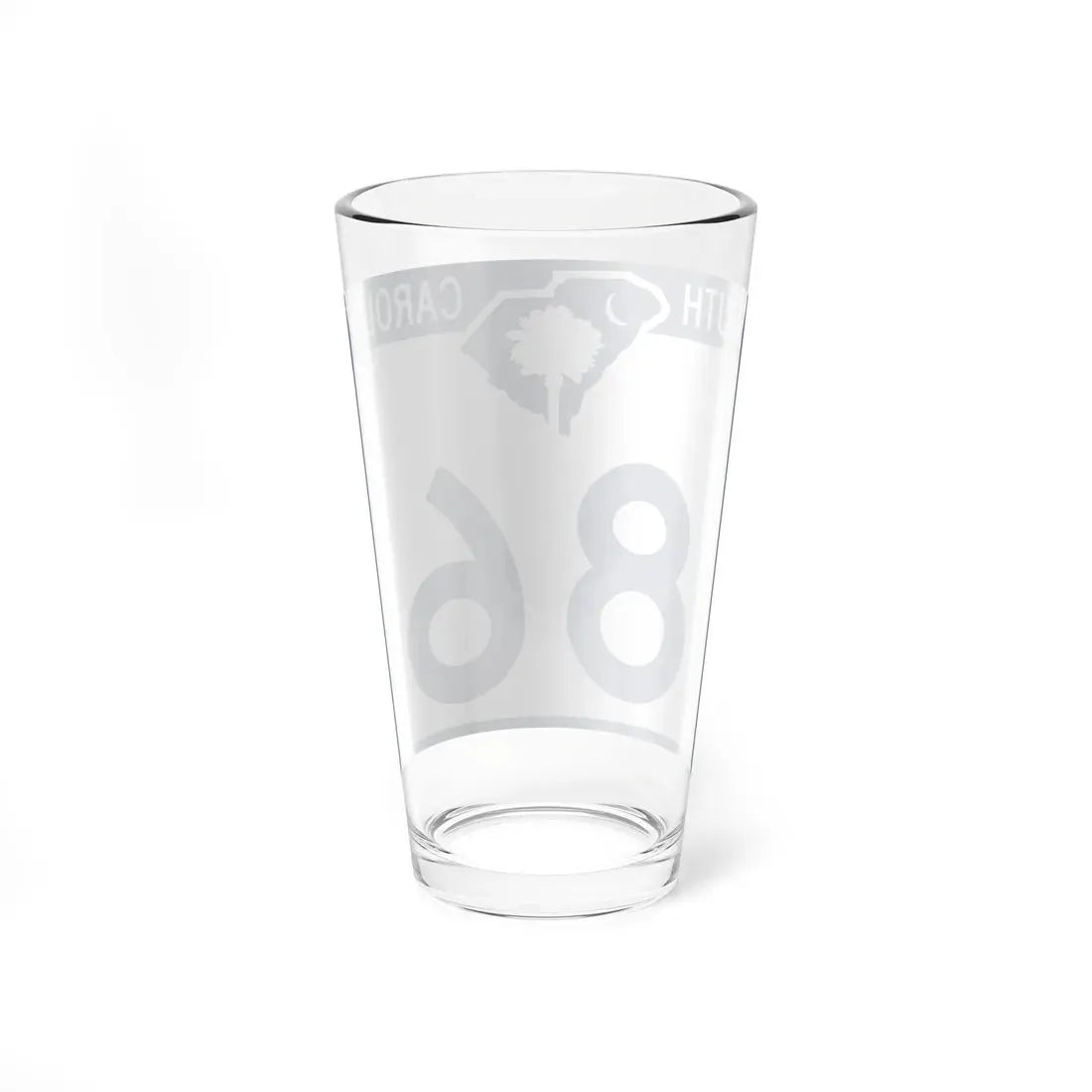 South Carolina 86 (South Carolina) (Road Sign) Pint Glass 16oz - Go Mug Yourself