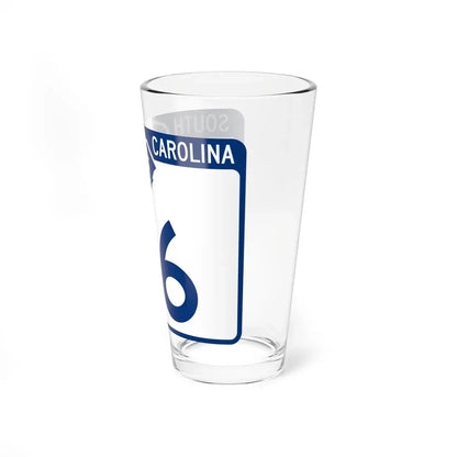 South Carolina 86 (South Carolina) (Road Sign) Pint Glass 16oz - Go Mug Yourself