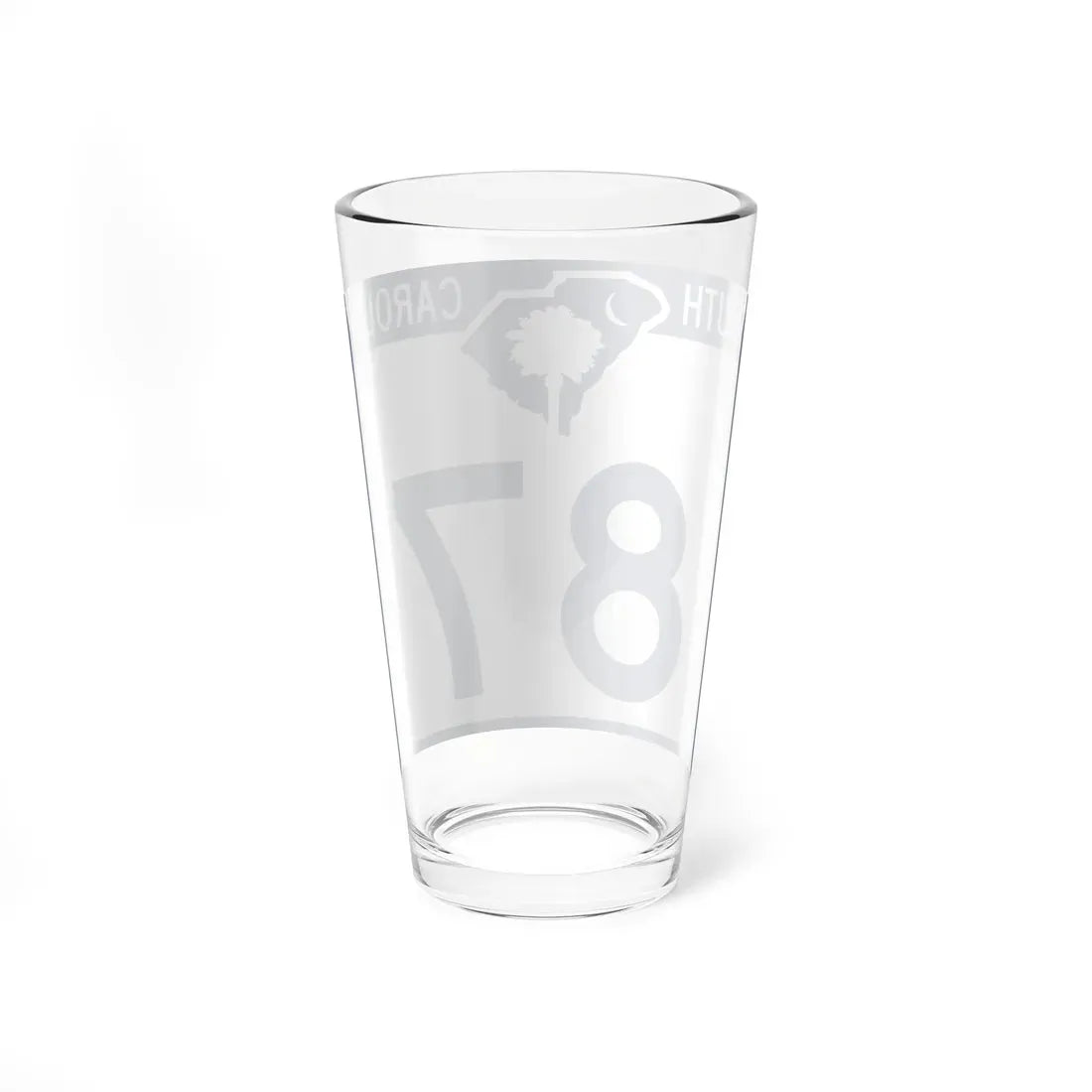 South Carolina 87 (South Carolina) (Road Sign) Pint Glass 16oz - Go Mug Yourself