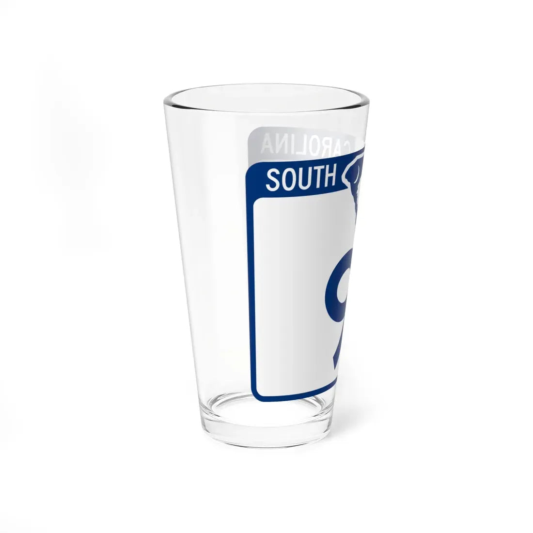 South Carolina 91 (South Carolina) (Road Sign) Pint Glass 16oz - Go Mug Yourself