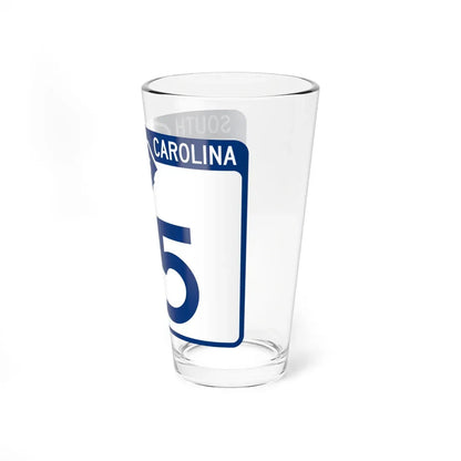 South Carolina 95 (South Carolina) (Road Sign) Pint Glass 16oz - Go Mug Yourself