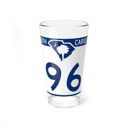 South Carolina 96 (South Carolina) (Road Sign) Pint Glass 16oz 16oz - Go Mug Yourself