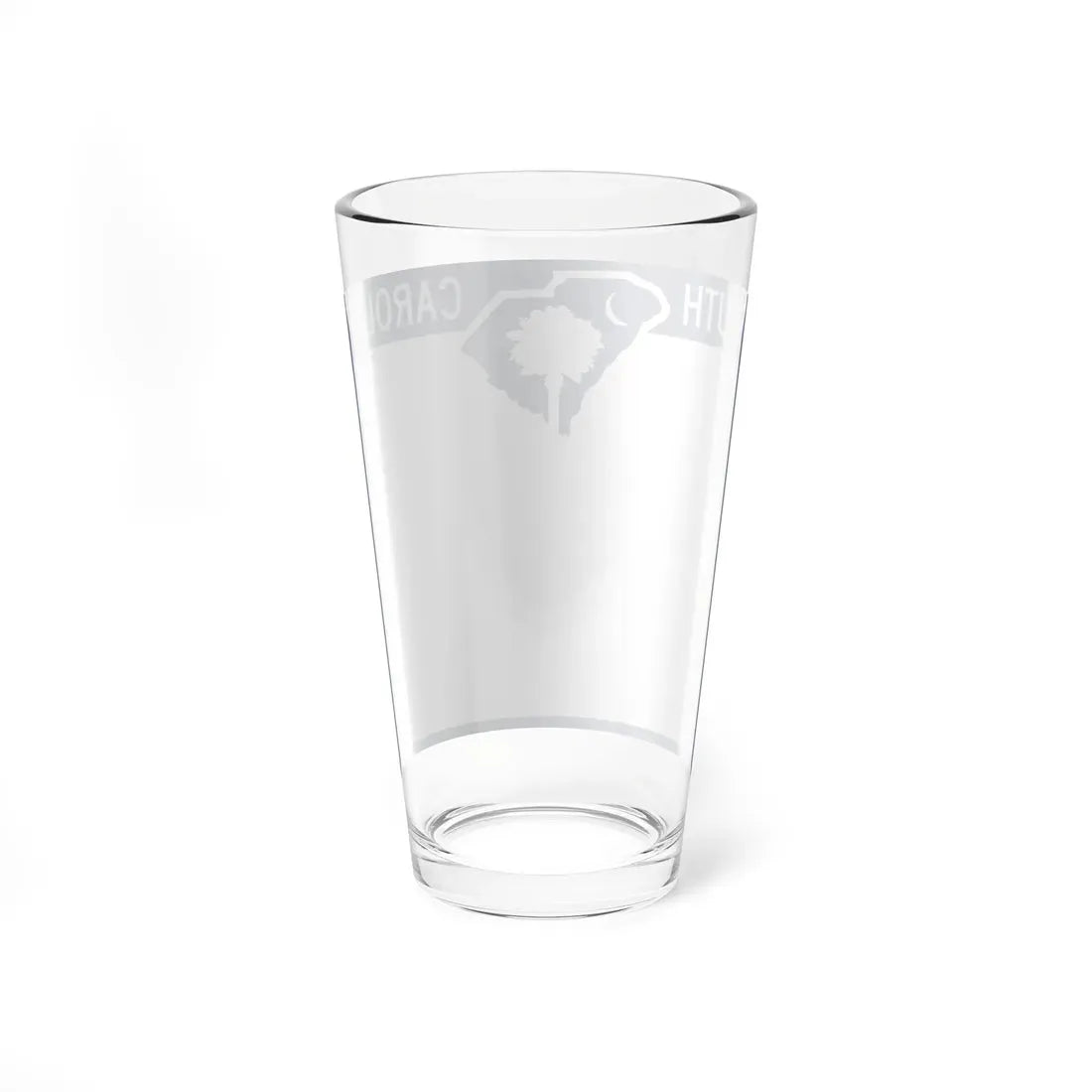 South Carolina blank (South Carolina) (Road Sign) Pint Glass 16oz - Go Mug Yourself