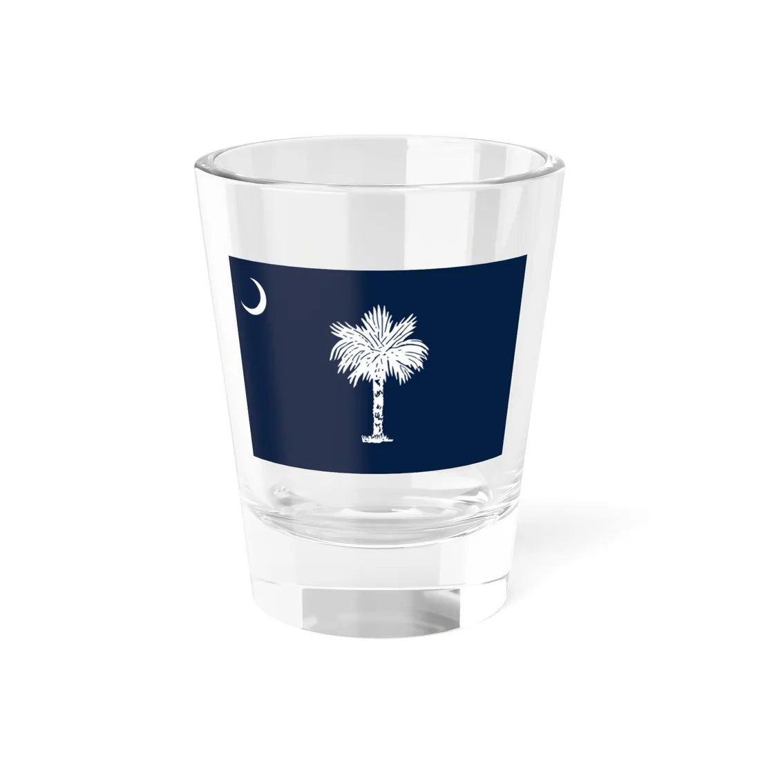 South Carolina Flag Design A (United States) Shot Glass 1.5oz 1.5oz - Go Mug Yourself