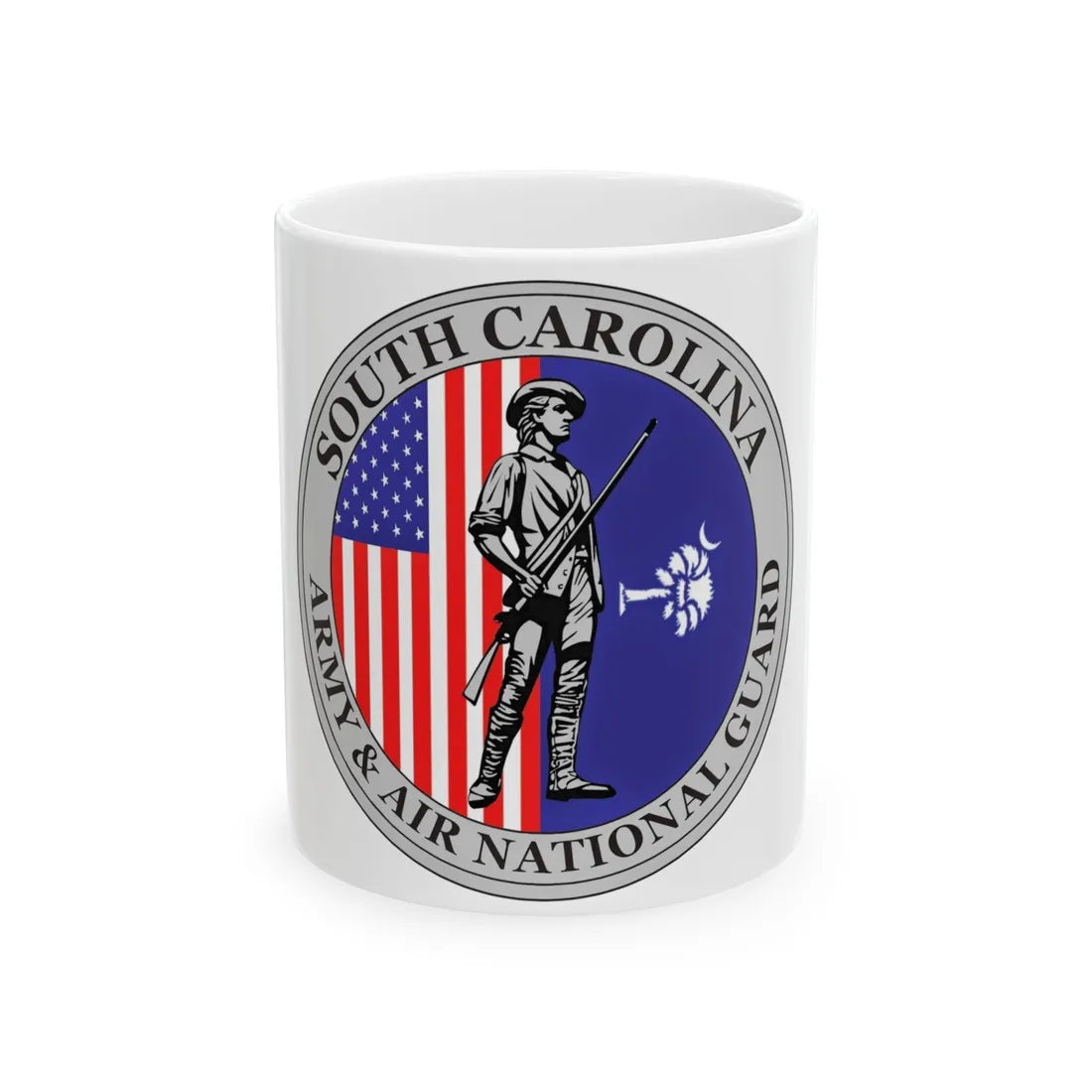 South Carolina National Guard - White Coffee Mug 11oz - Go Mug Yourself