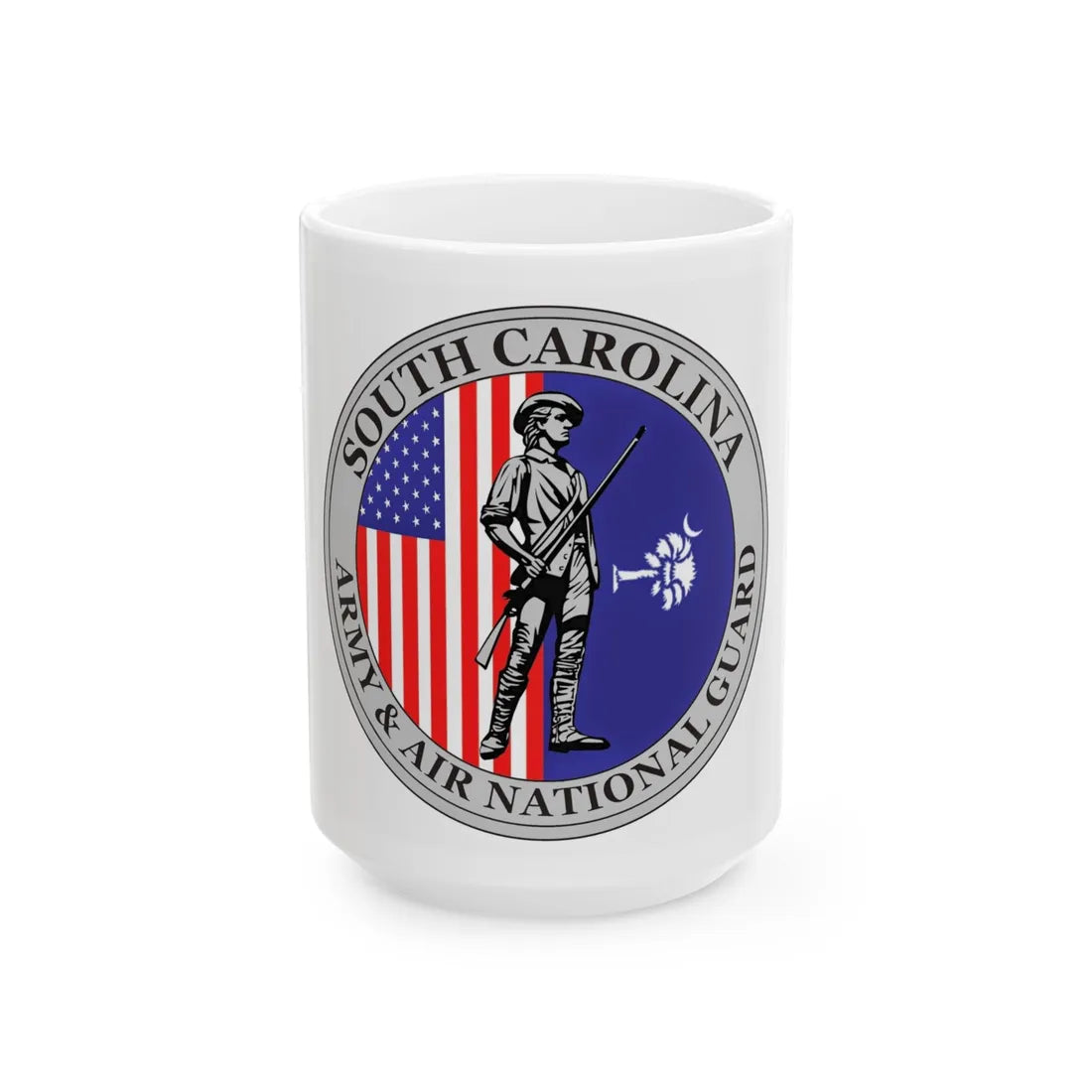 South Carolina National Guard - White Coffee Mug 15oz - Go Mug Yourself