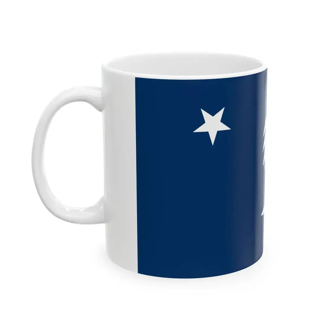South Carolina Palmetto Flag 1830-1860 (United States) White Coffee Mug - Go Mug Yourself