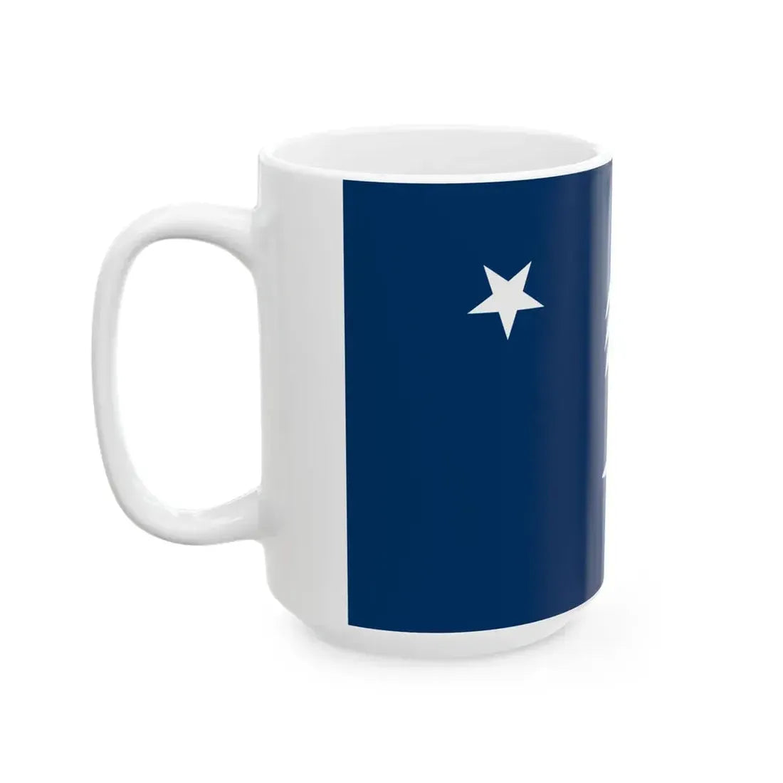 South Carolina Palmetto Flag 1830-1860 (United States) White Coffee Mug - Go Mug Yourself