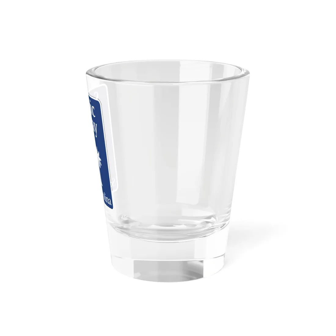 South Carolina Scenic Byway (South Carolina) (Road Sign) Shot Glass 1.5oz - Go Mug Yourself
