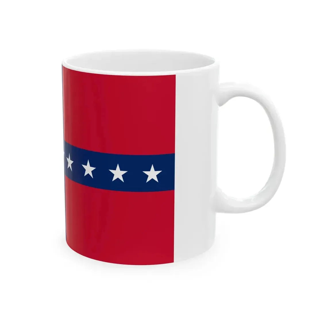 South Carolina Sovereignty-Secession Flag (United States) White Coffee Mug - Go Mug Yourself