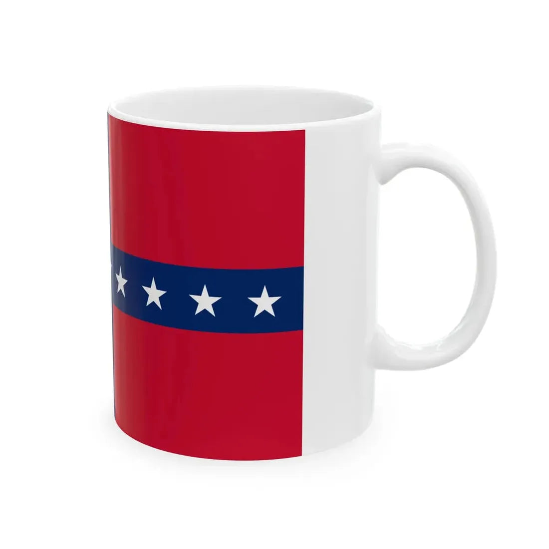 South Carolina Sovereignty-Secession Flag (United States) White Coffee Mug - Go Mug Yourself
