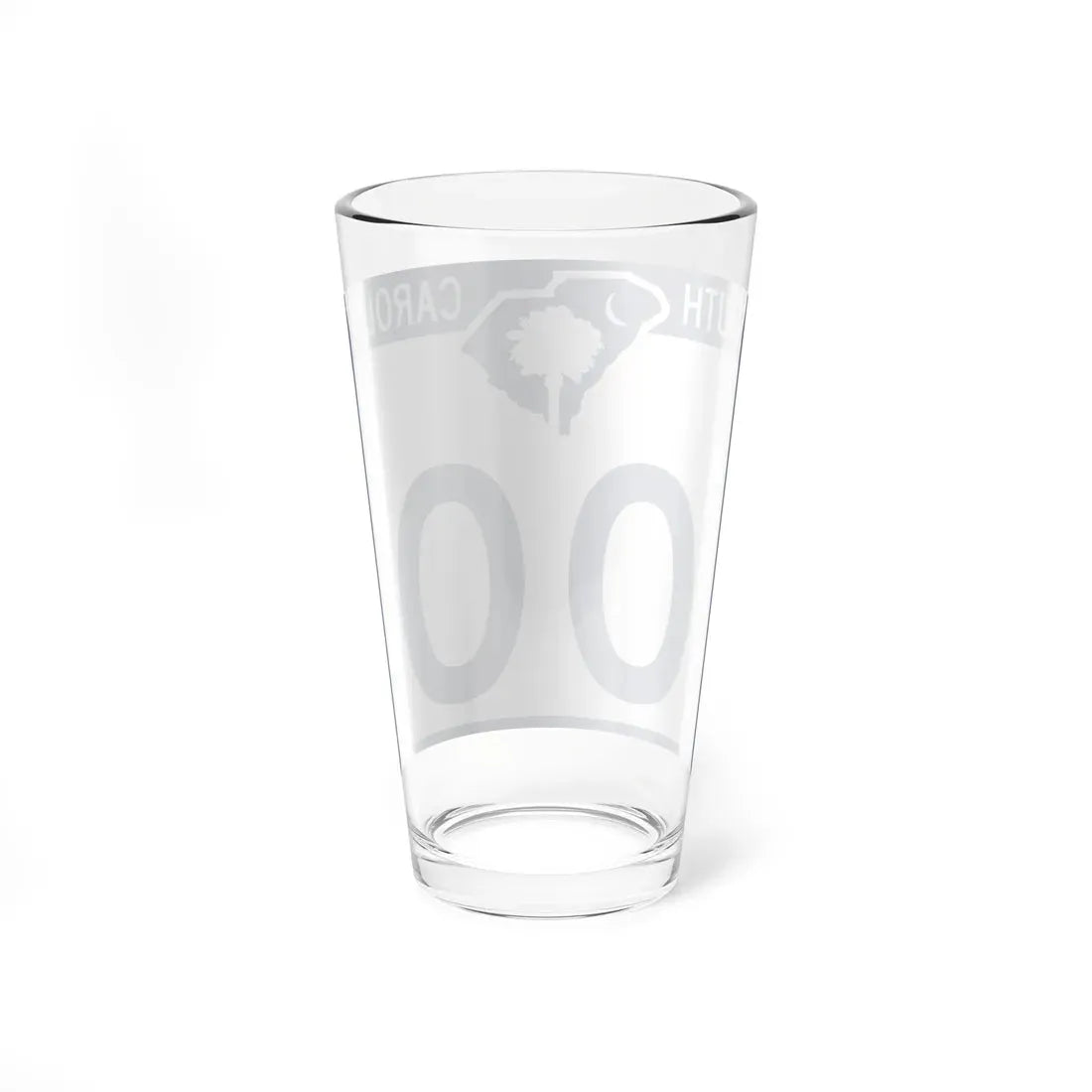 South Carolina X (South Carolina) (Road Sign) Pint Glass 16oz - Go Mug Yourself