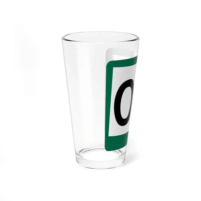 South Dakota 00 (South Dakota) (Road Sign) Pint Glass 16oz - Go Mug Yourself