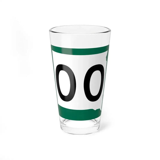 South Dakota 00 (South Dakota) (Road Sign) Pint Glss 16oz 16oz - Go Mug Yourself