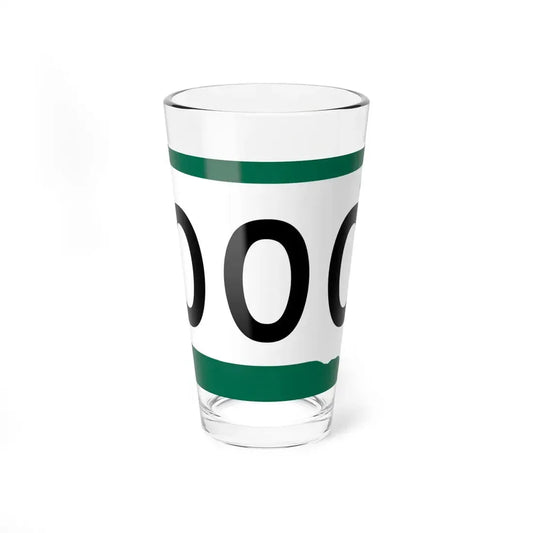 South Dakota 000 (South Dakota) (Road Sign) Pint Glss 16oz 16oz - Go Mug Yourself