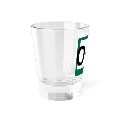 South Dakota 000 (South Dakota) (Road Sign) Shot Glass 1.5oz - Go Mug Yourself