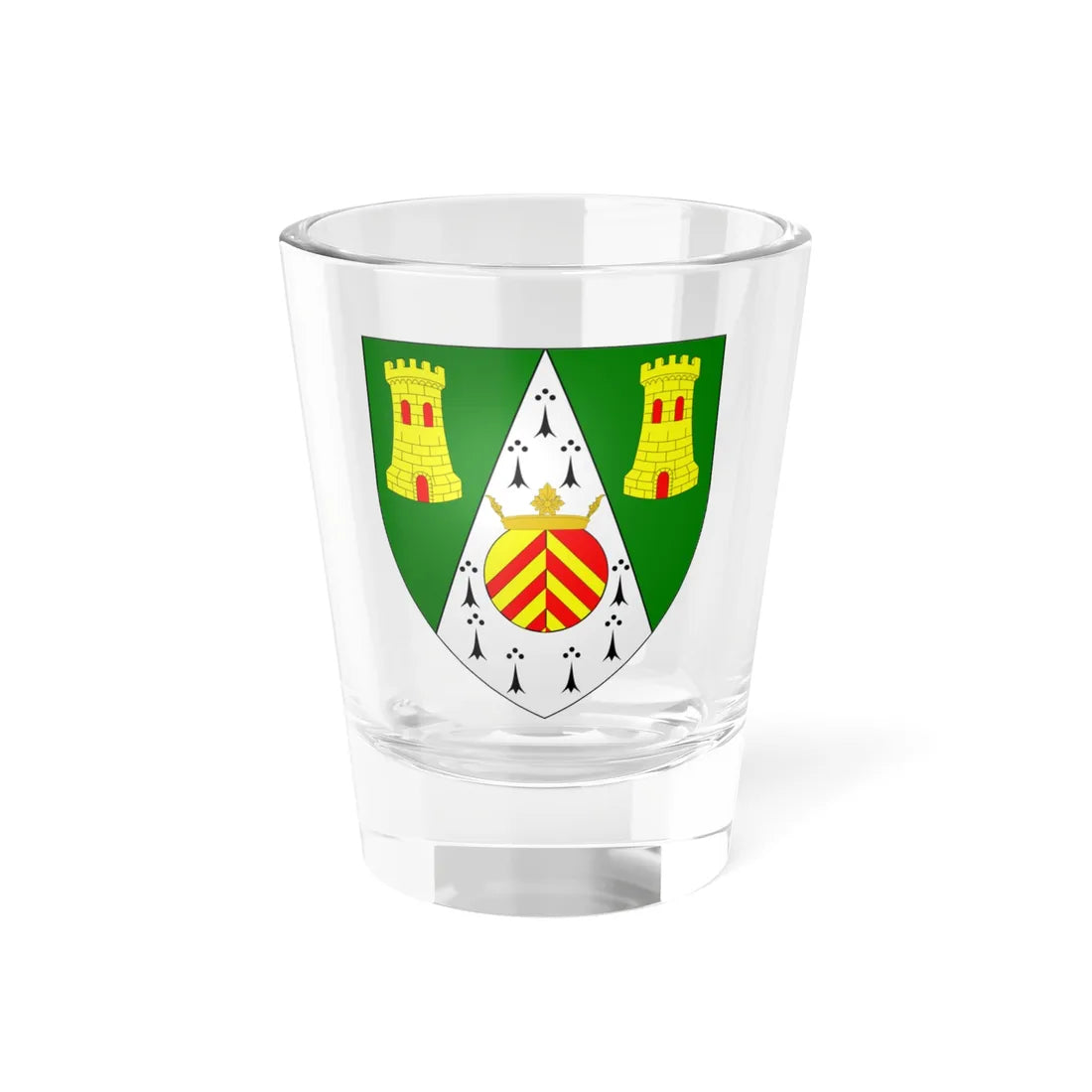 SOUTH GLAMORGAN COUNTY COUNCIL (United Kingdom) (Coat of Arms) Shot Glass 1.5oz 1.5oz - Go Mug Yourself