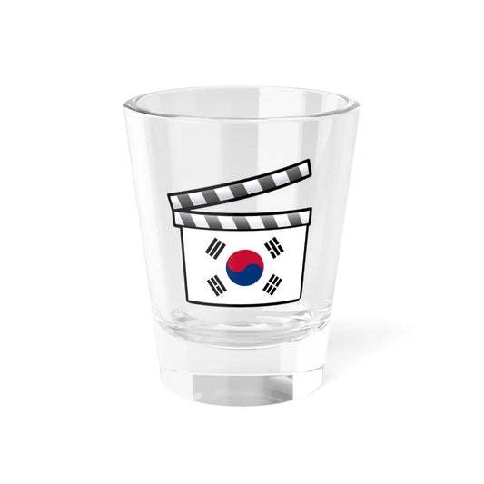 South Korea film clapperboard (Korea) Shot Glass 1.5oz 1.5oz - Go Mug Yourself