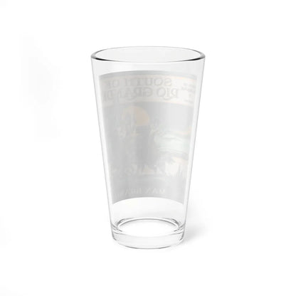 South of the Rio Grande, preliminary book covers 3, circa 1935 - Pint Glass 16oz - Go Mug Yourself