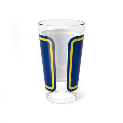 South plate small county es (Puerto Rico) (Road Sign) Pint Glass 16oz - Go Mug Yourself
