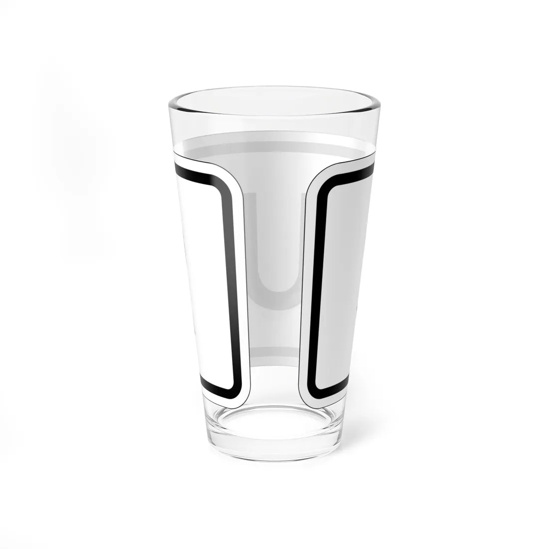 South plate small es (Puerto Rico) (Road Sign) Pint Glass 16oz - Go Mug Yourself