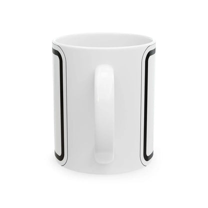 South plate small es (Puerto Rico) (Road Sign) White Coffee Mug - Go Mug Yourself